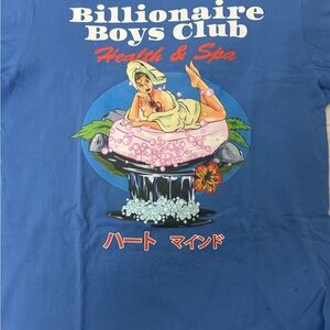 Billionaire Boys Club Sky Blue Logo Tee